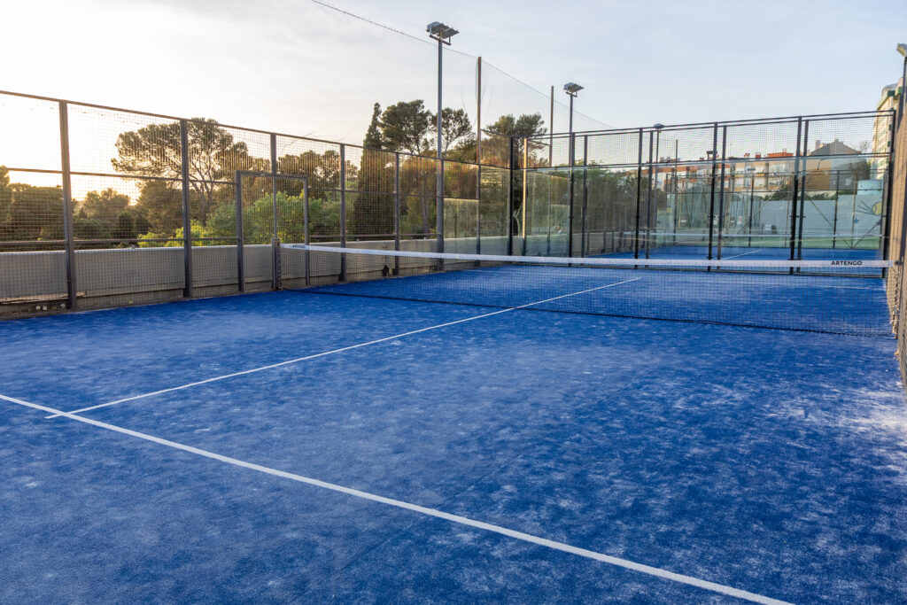 Imagem do Campo de Padel do Rooftop Ténis & Padel